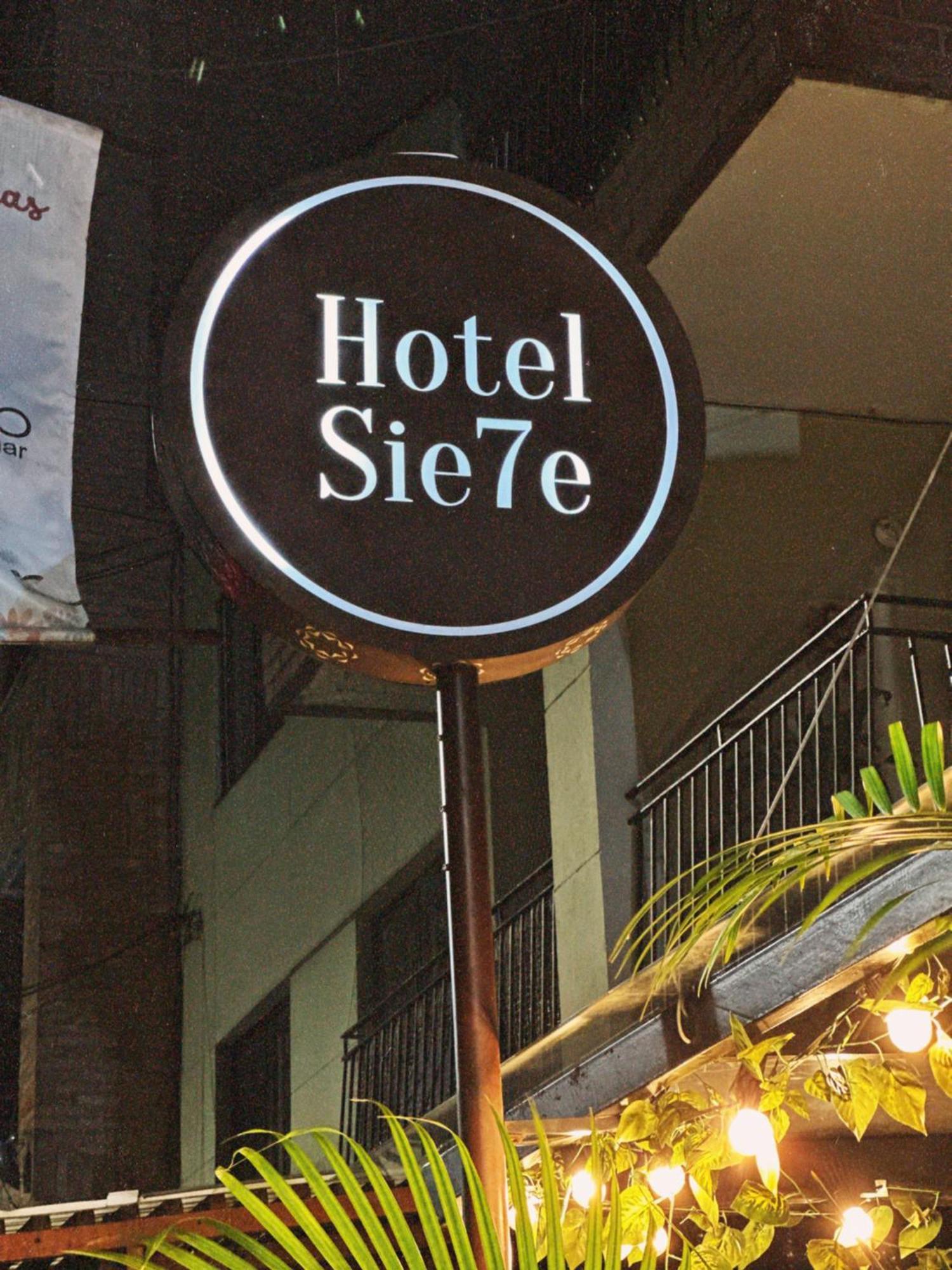 Hotel Sie7E Medellín Exteriör bild