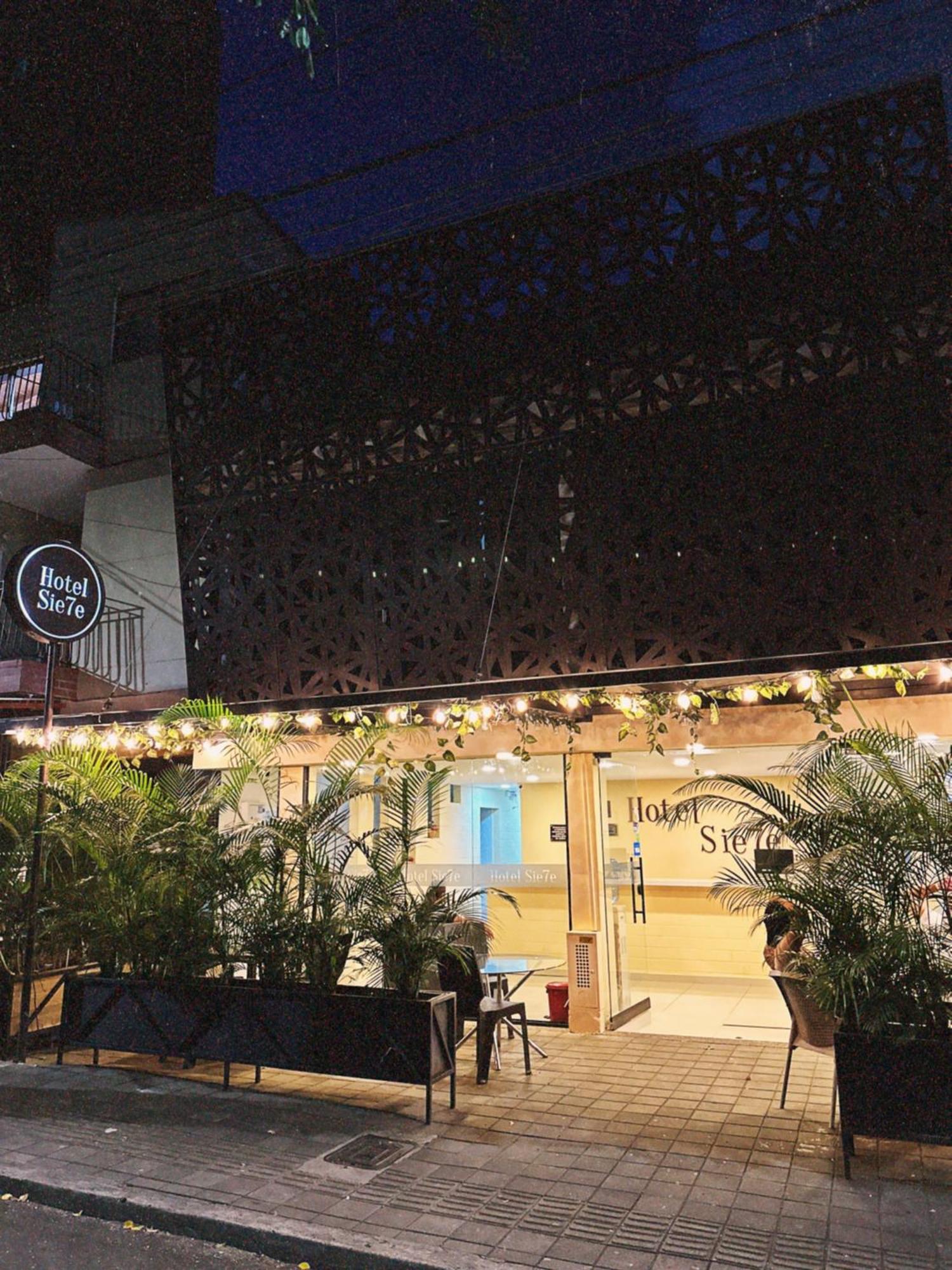Hotel Sie7E Medellín Exteriör bild