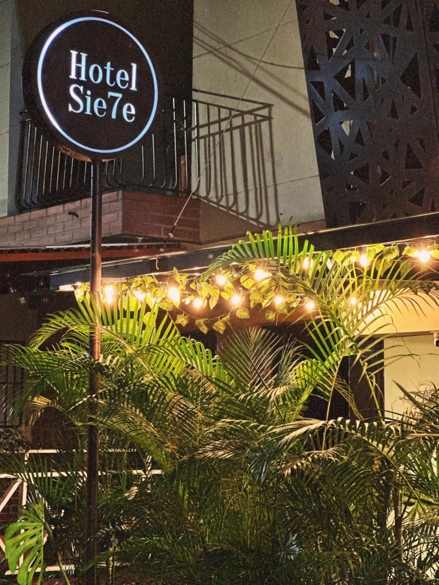 Hotel Sie7E Medellín Exteriör bild