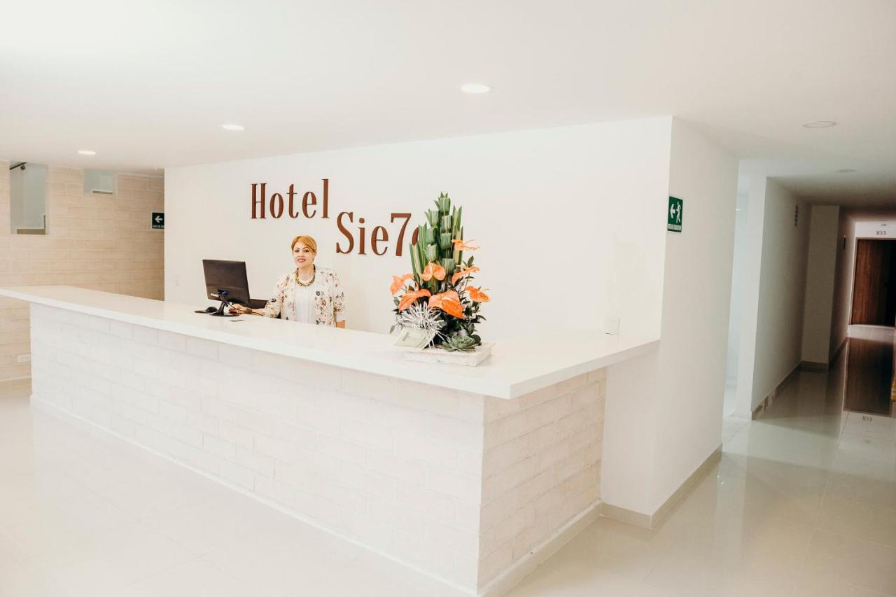 Hotel Sie7E Medellín Exteriör bild