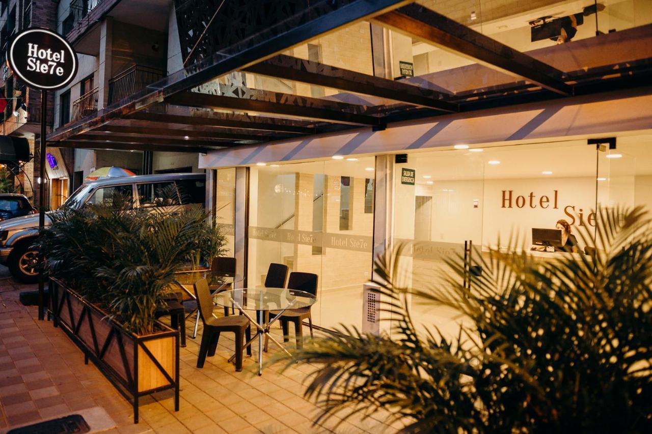Hotel Sie7E Medellín Exteriör bild