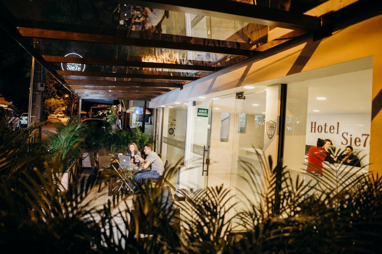 Hotel Sie7E Medellín Exteriör bild
